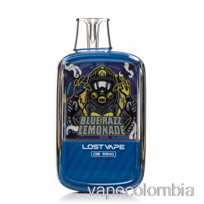 Vape Kit Completo Lost Vape Ob5500 Limonada Razz Azul Desechable